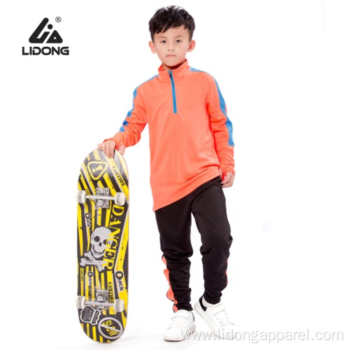 Fashion Running Wear Custom Children Soccer Tracksuits